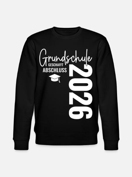Primary school graduation in 2026 - Stanley/Stella CHANGER Unisex Organic Sweatshirt - black