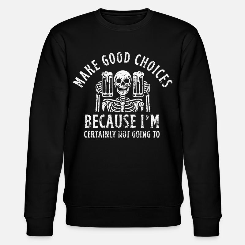 Faites les bons choix - Sweat bio CHANGER Stanley/Stella Unisexe - noir