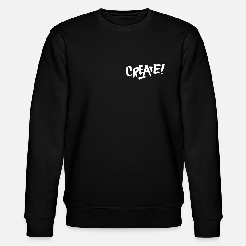 Create! - Stanley/Stella Unisex Bio-Sweatshirt CHANGER  - Schwarz