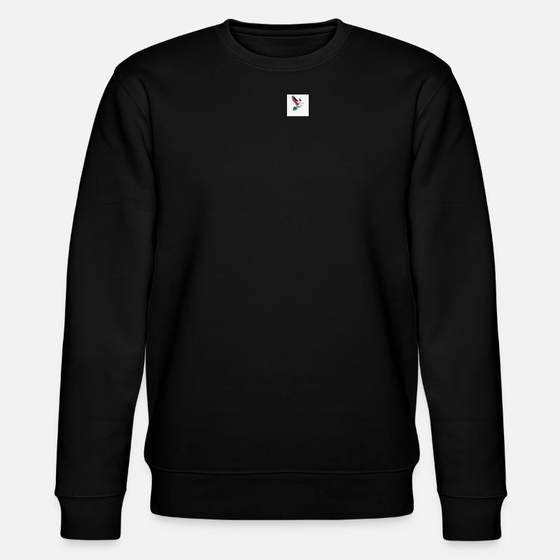 Palästina-Taube - Stanley/Stella Unisex Bio-Sweatshirt CHANGER  - Schwarz