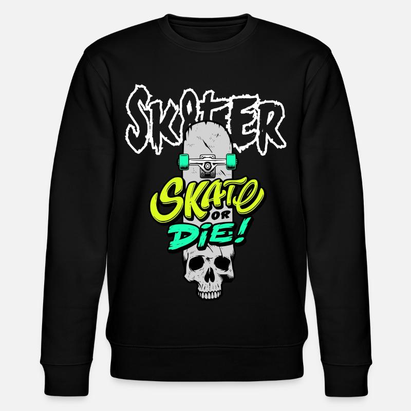 Skater Kids - Stanley/Stella Unisex Bio-Sweatshirt CHANGER - Schwarz