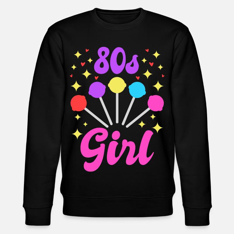 Fille des années 80 - Sweat bio CHANGER Stanley/Stella Unisexe - noir