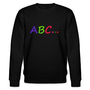 ABC - Stanley/Stella Unisex Bio-Sweatshirt CHANGER  - Schwarz - Vorne - Nik (191cm) & Marisol (170cm)