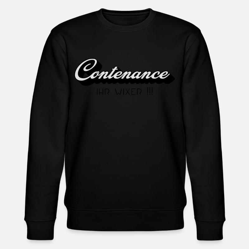 Contenance - Stanley/Stella Unisex Bio-Sweatshirt CHANGER  - Schwarz