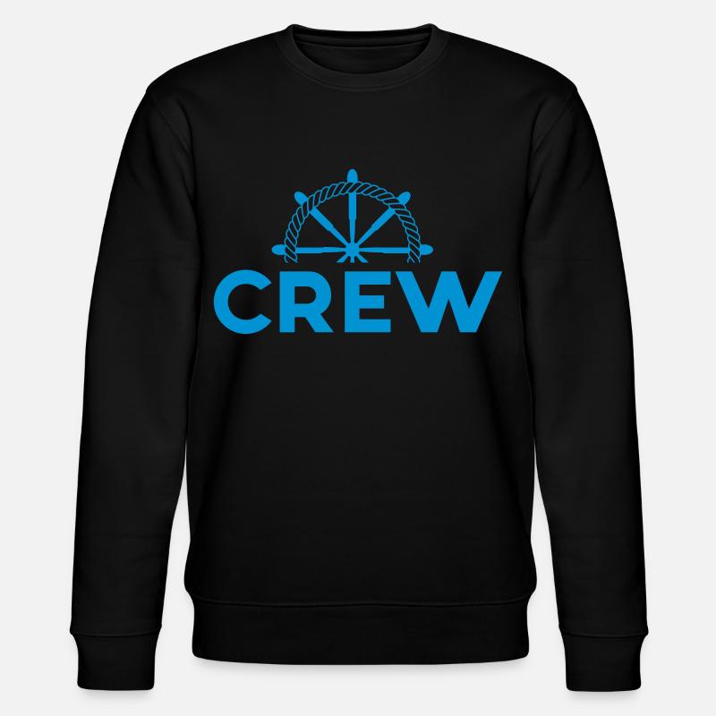 CREW - Stanley/Stella Unisex Bio-Sweatshirt CHANGER  - Schwarz