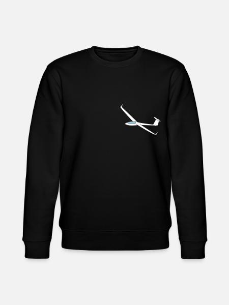 ls8neo glide pilot glider glider - Stanley/Stella CHANGER Unisex Organic Sweatshirt - black