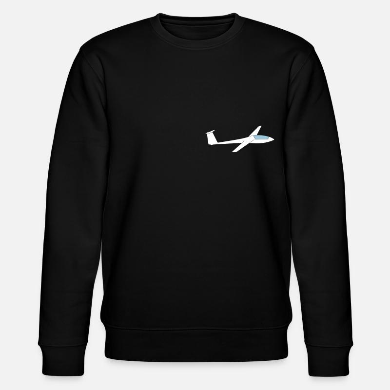 Ls3a glider glider pilot - Stanley/Stella CHANGER Unisex Organic Sweatshirt - black