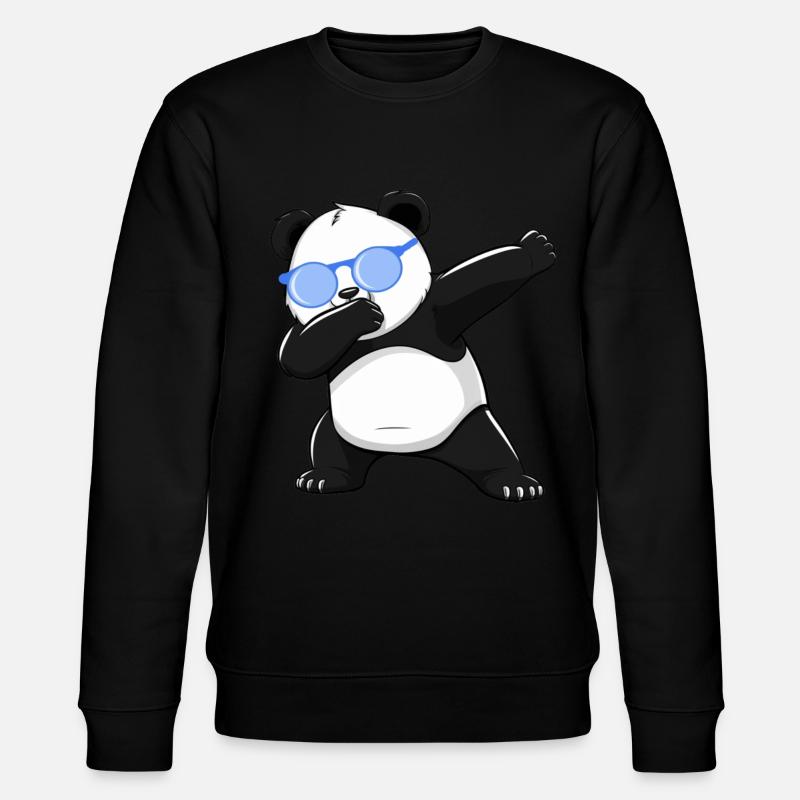 Panda Panda Ours Drôle - Sweat bio CHANGER Stanley/Stella Unisexe - noir