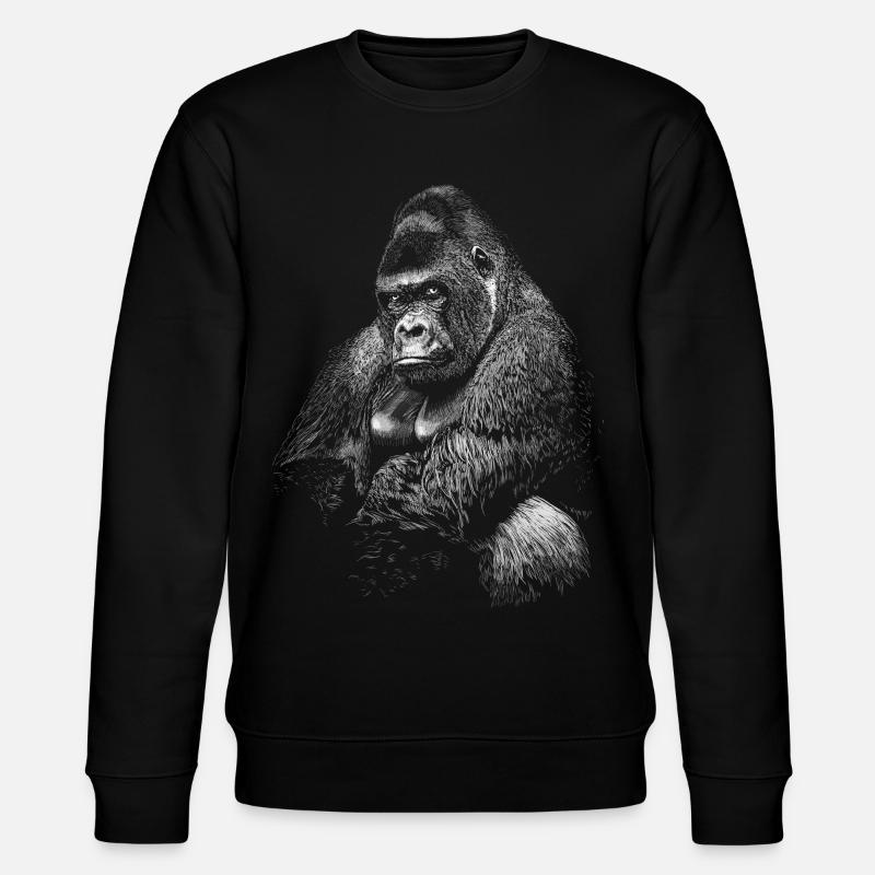 Gorilla - Sweat bio CHANGER Stanley/Stella Unisexe - noir