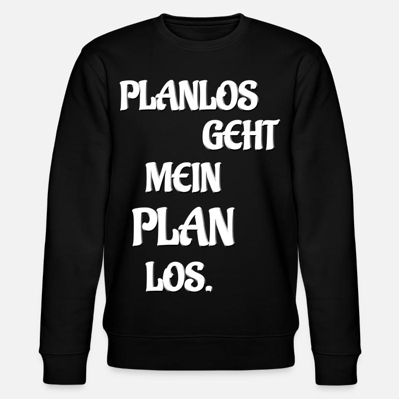 PLANLOS VA MON PLAN LOS - Sweat bio CHANGER Stanley/Stella Unisexe - noir