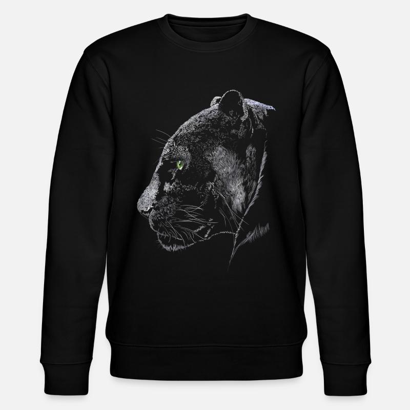 Panther - Stanley/Stella CHANGER Unisex Organic Sweatshirt - black