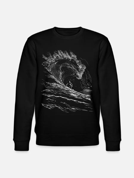 Surfing - Stanley/Stella CHANGER Unisex Organic Sweatshirt - black