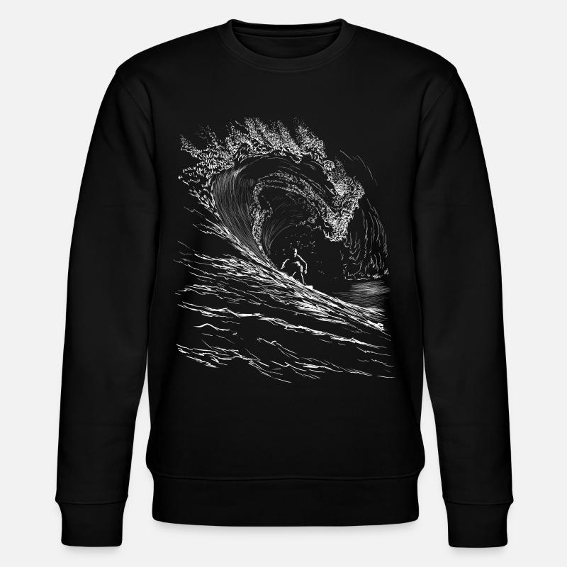 Surfing - Sweat bio CHANGER Stanley/Stella Unisexe - noir