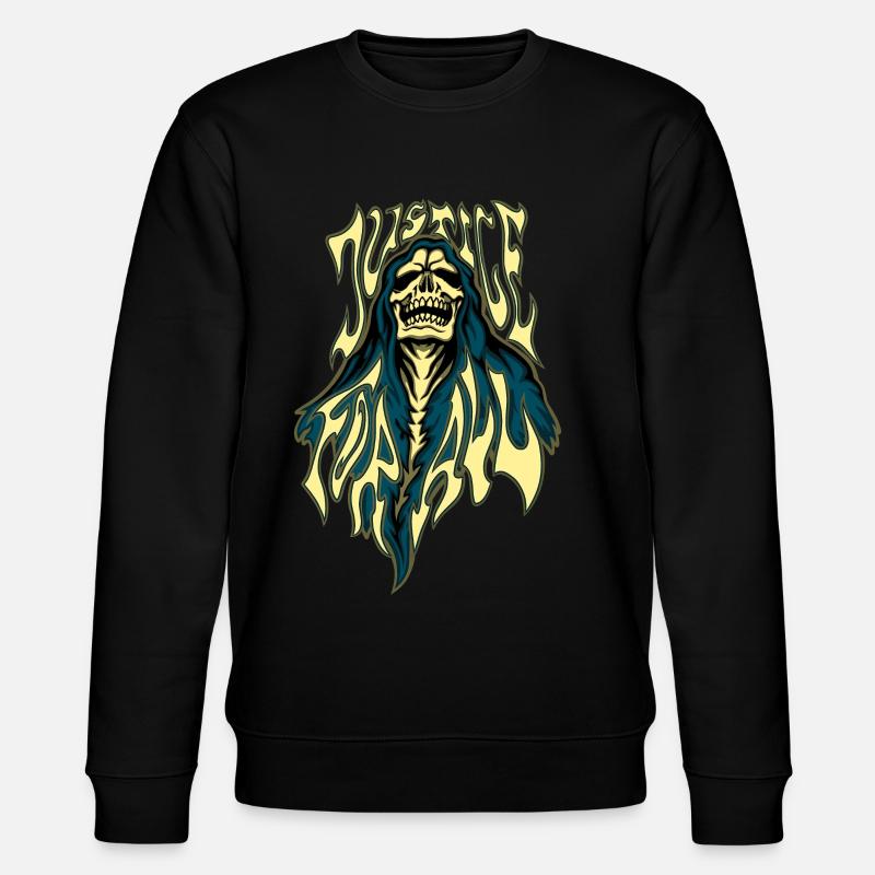 Justice for all - Stanley/Stella CHANGER Unisex Organic Sweatshirt - black