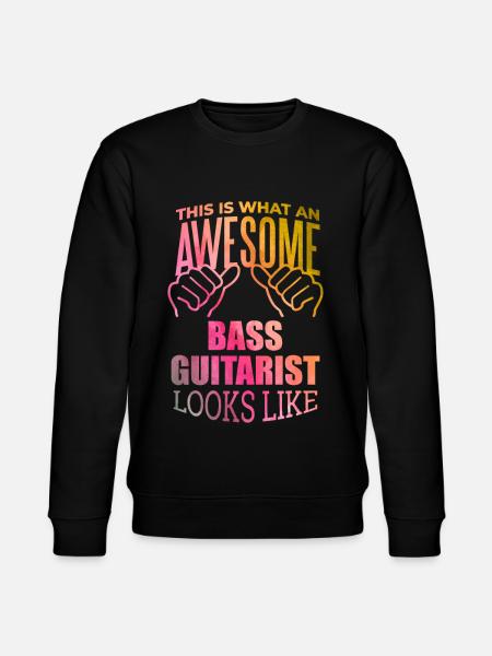 Basse Basse Basse Basse Guitare - Sweat bio CHANGER Stanley/Stella Unisexe - noir