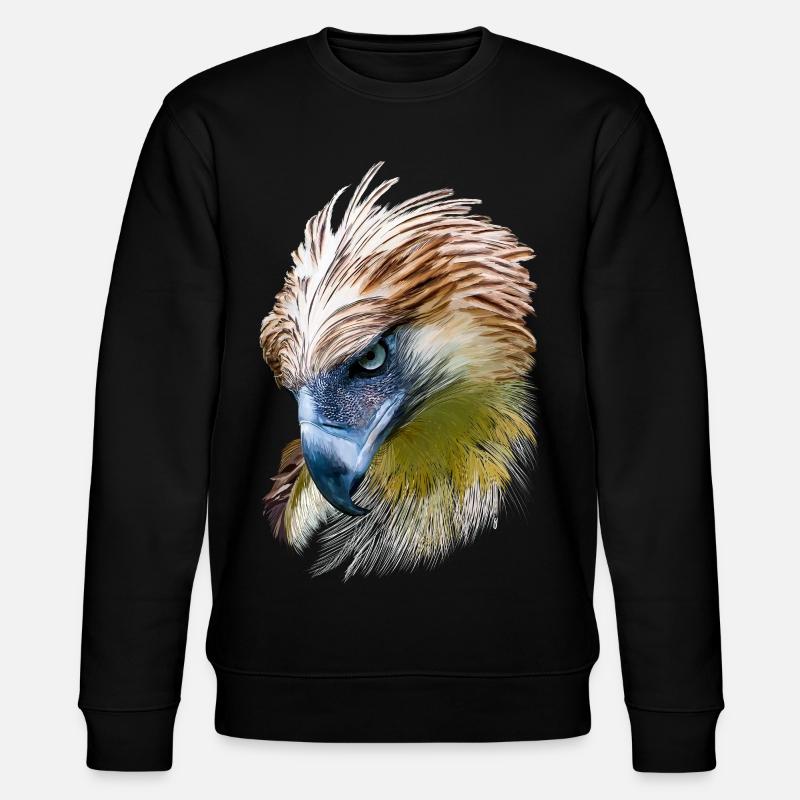 Eagle - Stanley/Stella CHANGER Unisex Organic Sweatshirt - black
