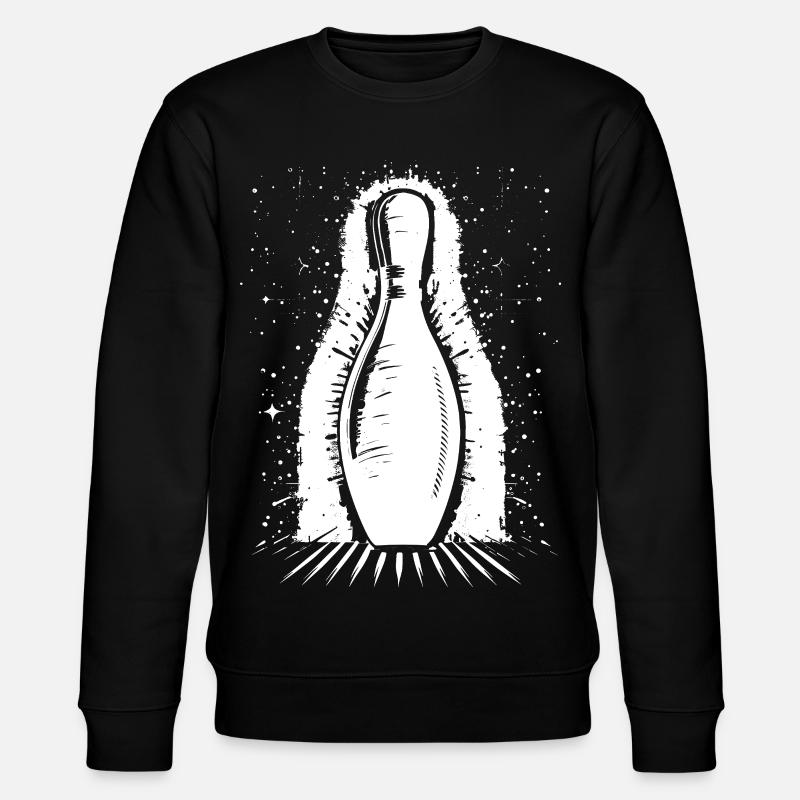 Quille de bowling - Sweat bio CHANGER Stanley/Stella Unisexe - noir