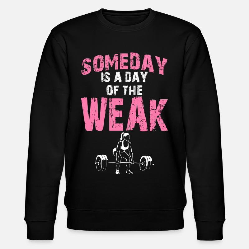 Someday for WEAK - Female - Stanley/Stella Unisex Bio-Sweatshirt CHANGER - Schwarz