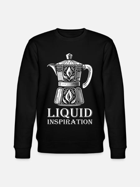 Conception de cafetière – Liquid Inspiration - Sweat bio CHANGER Stanley/Stella Unisexe - noir