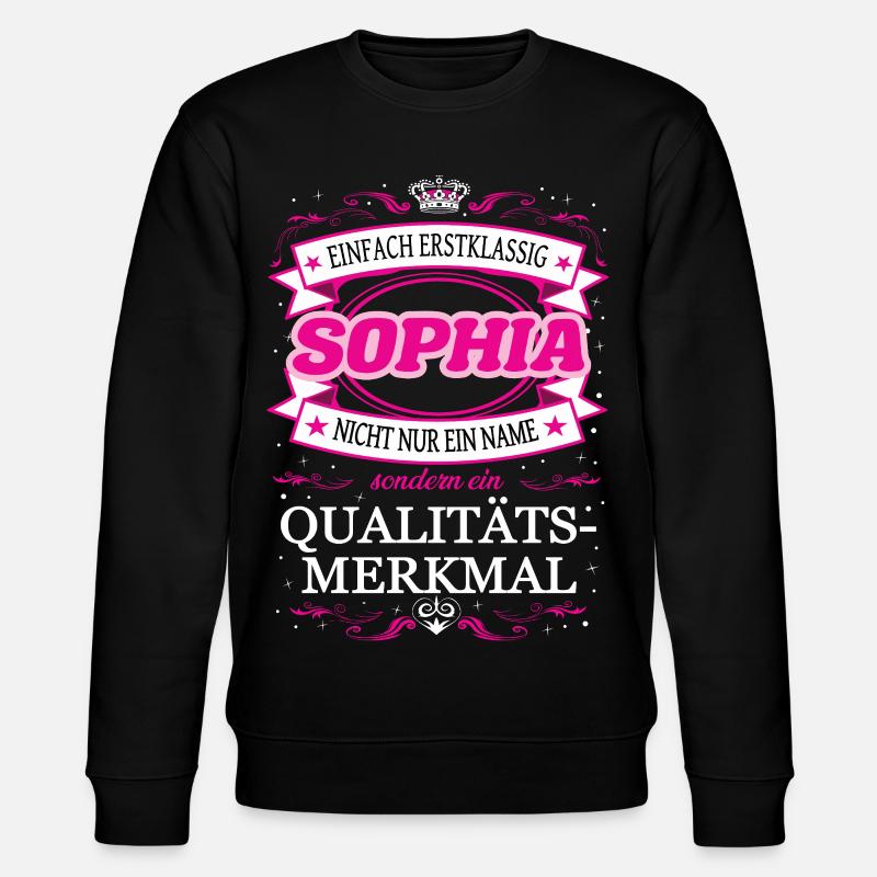 Quality feature Sophia simply first-class - Stanley/Stella CHANGER Unisex Organic Sweatshirt - black