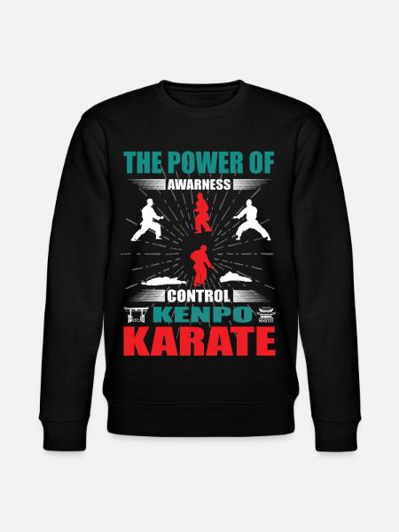 Kenpo Karate Zanshin Design - Stanley/Stella CHANGER Unisex Organic Sweatshirt - black