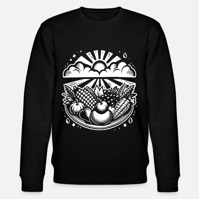 Conception de silhouettes de Thanksgiving - Sweat bio CHANGER Stanley/Stella Unisexe - noir