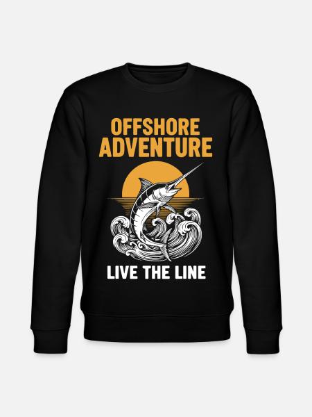 Pêche Mer Espadon Offshore Adventure - Sweat bio CHANGER Stanley/Stella Unisexe - noir