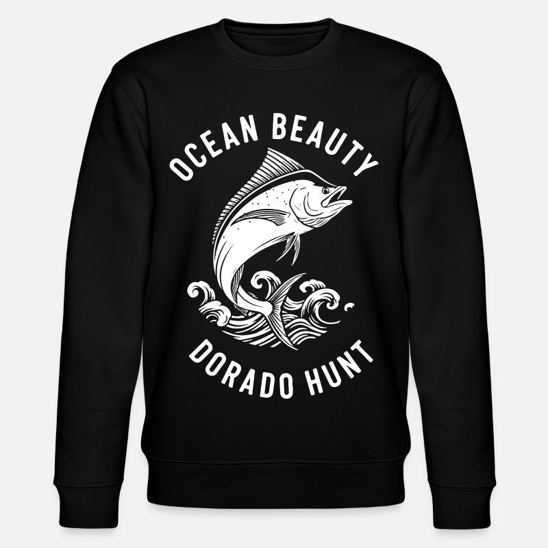 Seefischer-Dorado - Stanley/Stella Unisex Bio-Sweatshirt CHANGER  - Schwarz