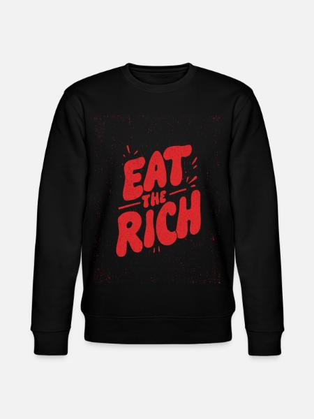 Manger les graffitis riches - Sweat bio CHANGER Stanley/Stella Unisexe - noir