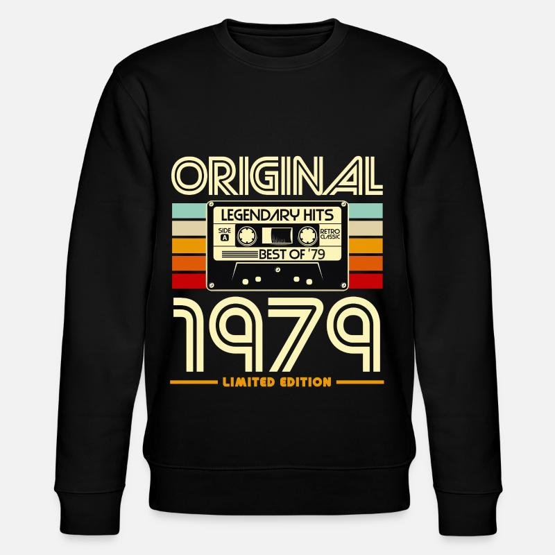 Original 1979 Édition Limitée - Sweat bio CHANGER Stanley/Stella Unisexe - noir