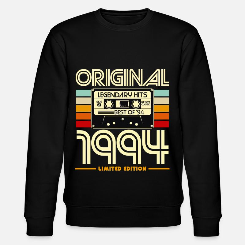 Original 1994 Legendary Hits - Stanley/Stella CHANGER Unisex Organic Sweatshirt - black