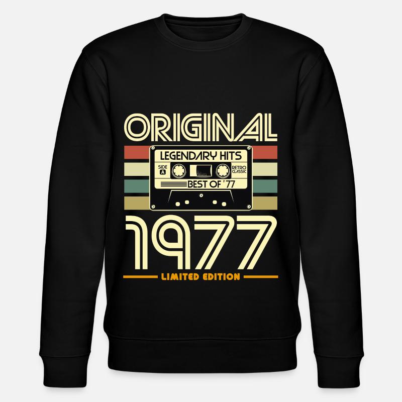 Original 1977 Limited Edition - Sweat bio CHANGER Stanley/Stella Unisexe - noir