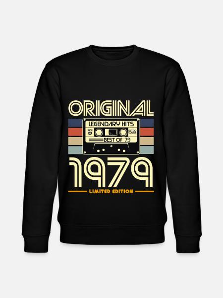 Original 1979 Édition Limitée - Sweat bio CHANGER Stanley/Stella Unisexe - noir