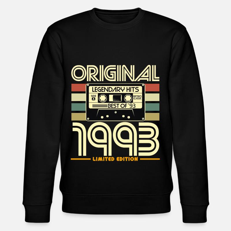 1993 Retro Hits Limited Edition - Sweat bio CHANGER Stanley/Stella Unisexe - noir