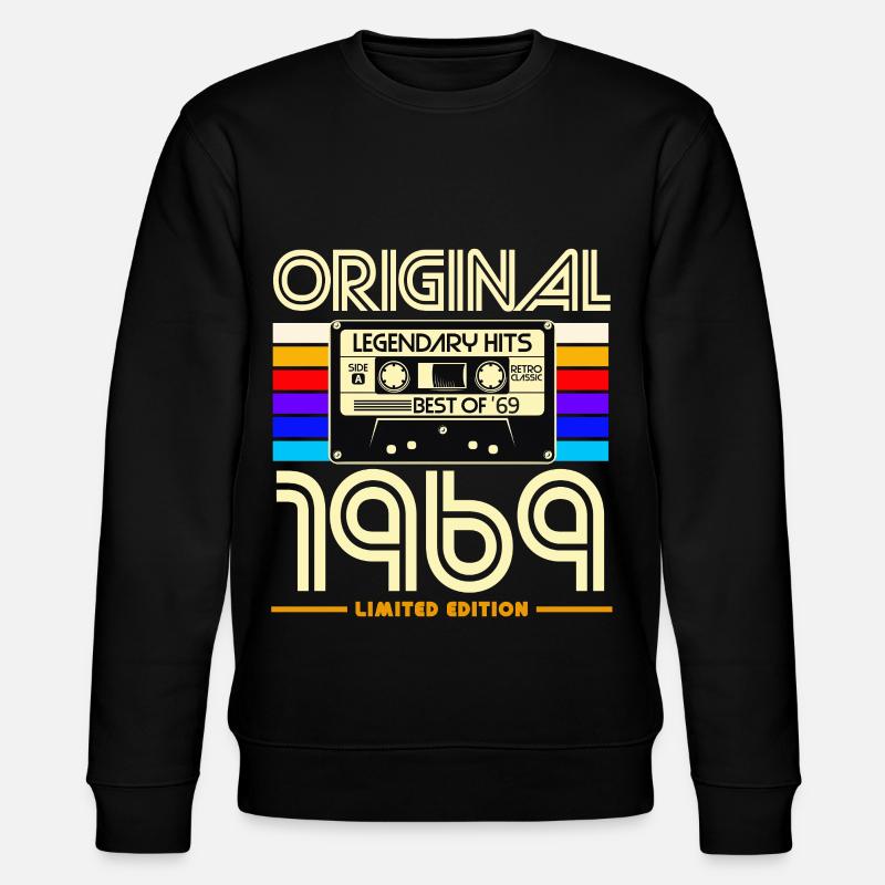 Original 1969 Édition Limitée - Sweat bio CHANGER Stanley/Stella Unisexe - noir