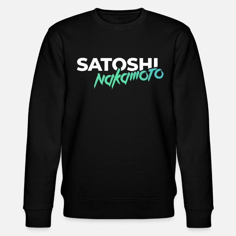Satoshi Nakamoto - Sweat bio CHANGER Stanley/Stella Unisexe - noir