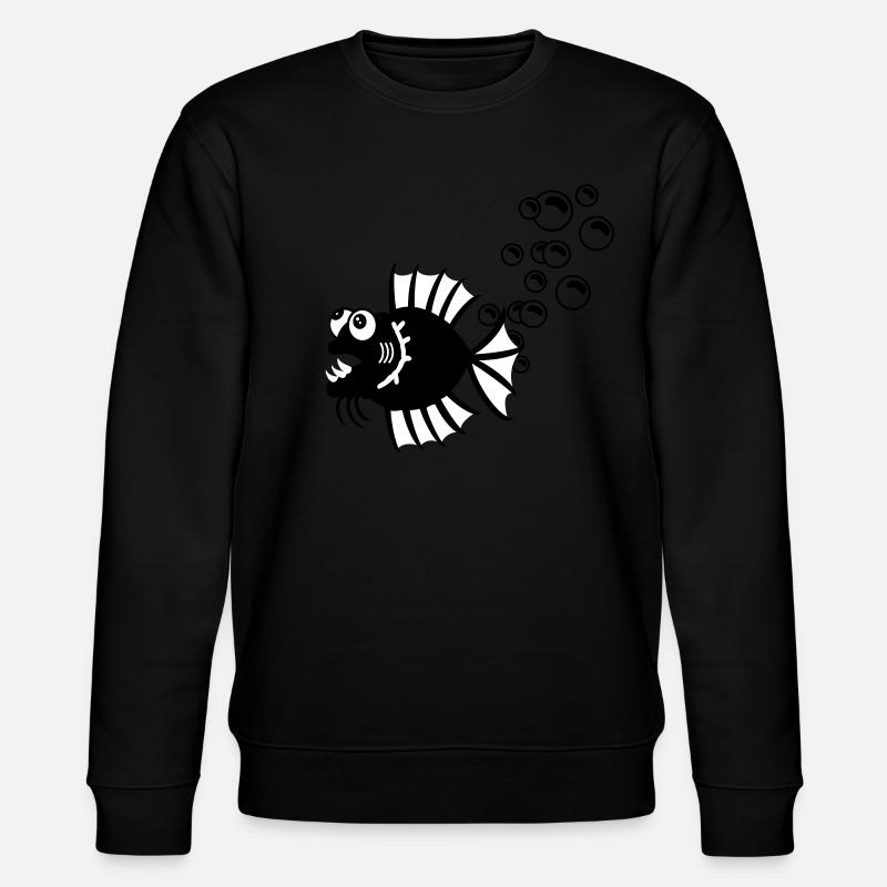 Blasen / bubbles (C, 1c) - Stanley/Stella Unisex Bio-Sweatshirt CHANGER  - Schwarz