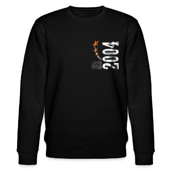 2004 Limited Edition - Stanley/Stella Unisex Bio-Sweatshirt CHANGER  - Schwarz - Vorne - Nik (191cm) & Marisol (170cm)