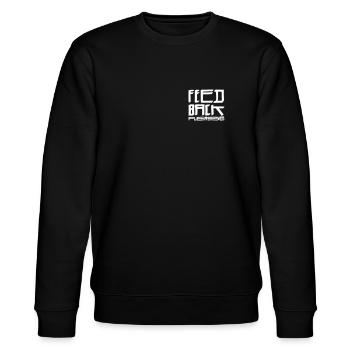 Feedback Please - Stanley/Stella Unisex Bio-Sweatshirt CHANGER  - Schwarz - Vorne - Nik (191cm) & Marisol (170cm)