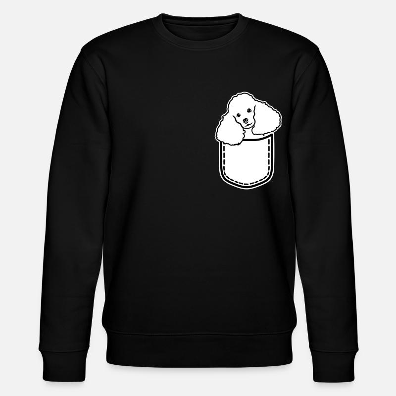 Caniche - Sweat bio CHANGER Stanley/Stella Unisexe - noir