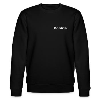 Beatnik - Stanley/Stella CHANGER Unisex Organic Sweatshirt - black - Front - Nik (191cm) & Marisol (170cm)