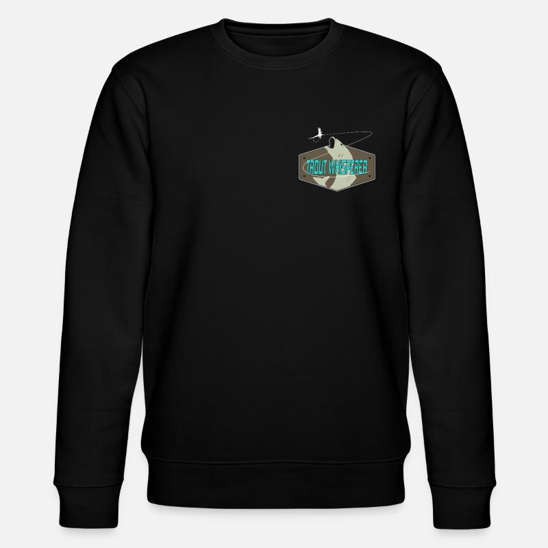Fly Fishing - Stanley/Stella Unisex Bio-Sweatshirt CHANGER  - Schwarz
