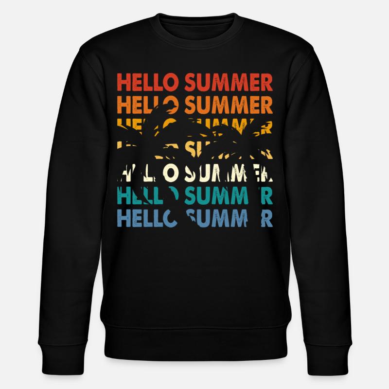 Sommer - Stanley/Stella Unisex Bio-Sweatshirt CHANGER  - Schwarz