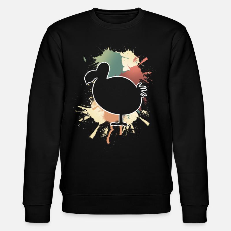 Dodo - Stanley/Stella Unisex Bio-Sweatshirt CHANGER  - Schwarz