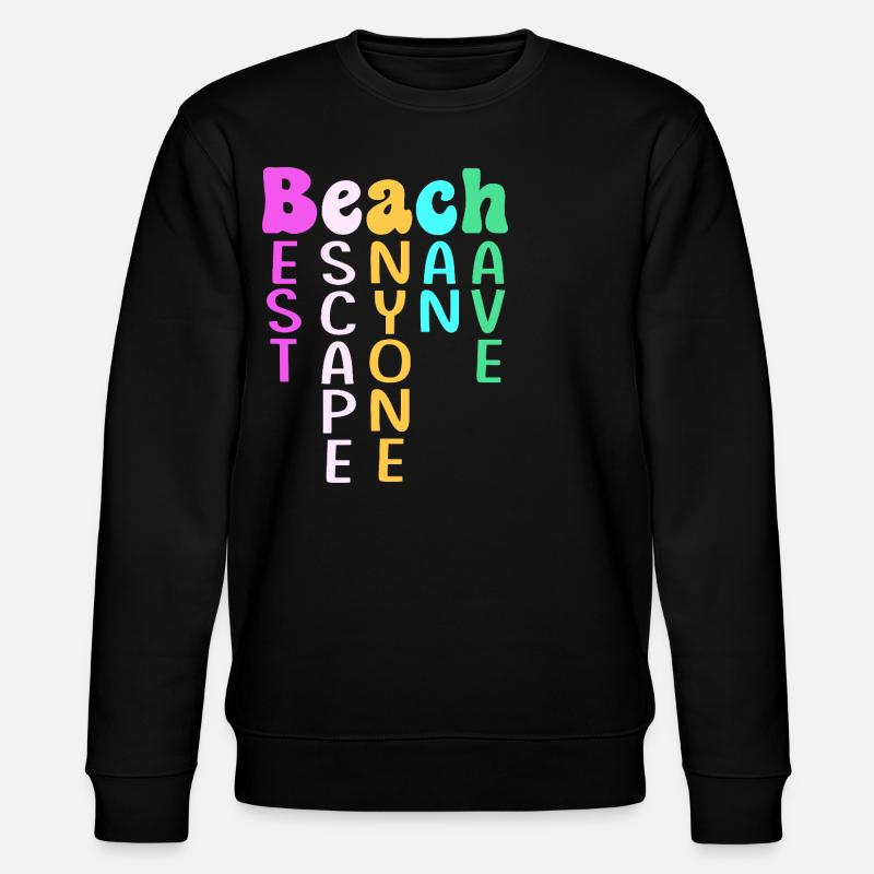 Croisière Croisière - Sweat bio CHANGER Stanley/Stella Unisexe - noir