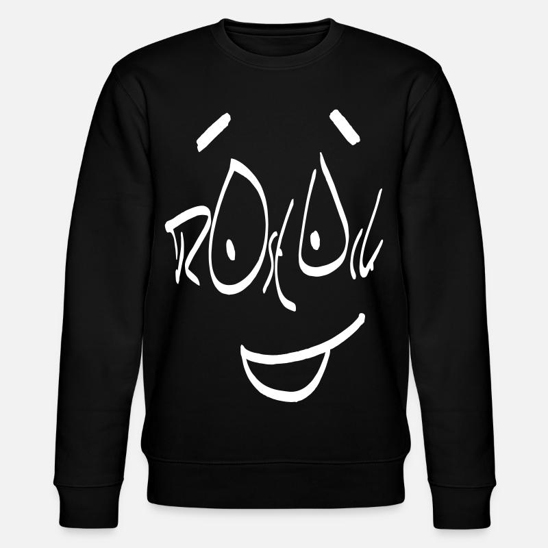 Sourire du visage de Rostock - Sweat bio CHANGER Stanley/Stella Unisexe - noir