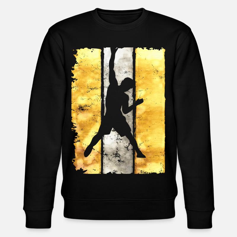 Klettern - Kletterer - Kletterwand - Bouldern - Stanley/Stella Unisex Bio-Sweatshirt CHANGER - Schwarz