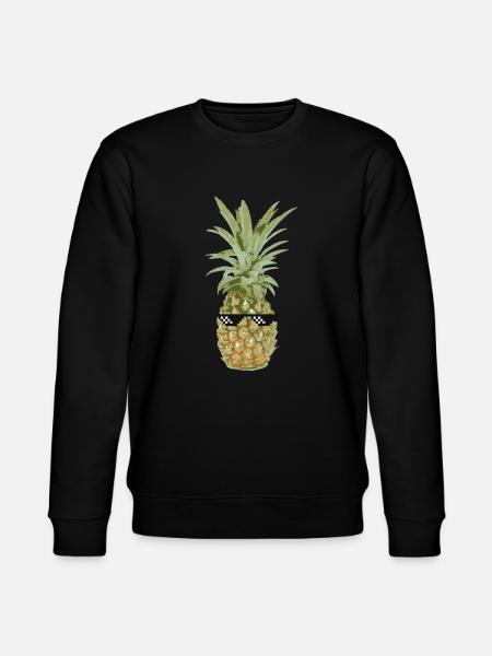 Th .. Life pineapple gift idea - Stanley/Stella CHANGER Unisex Organic Sweatshirt - black