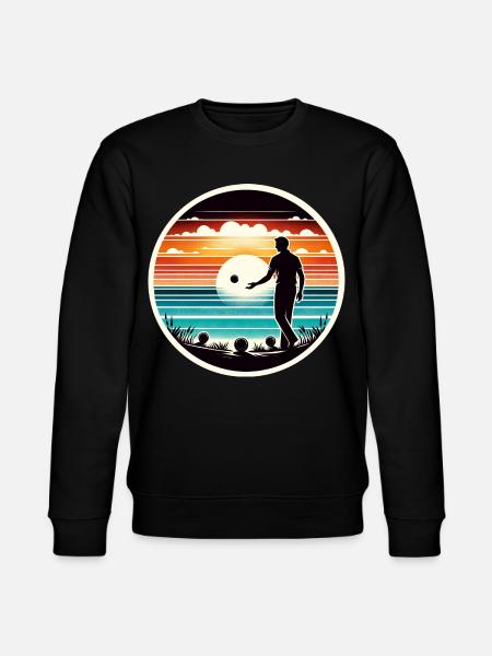 Boule Petanque - Stanley/Stella CHANGER Unisex Organic Sweatshirt - black