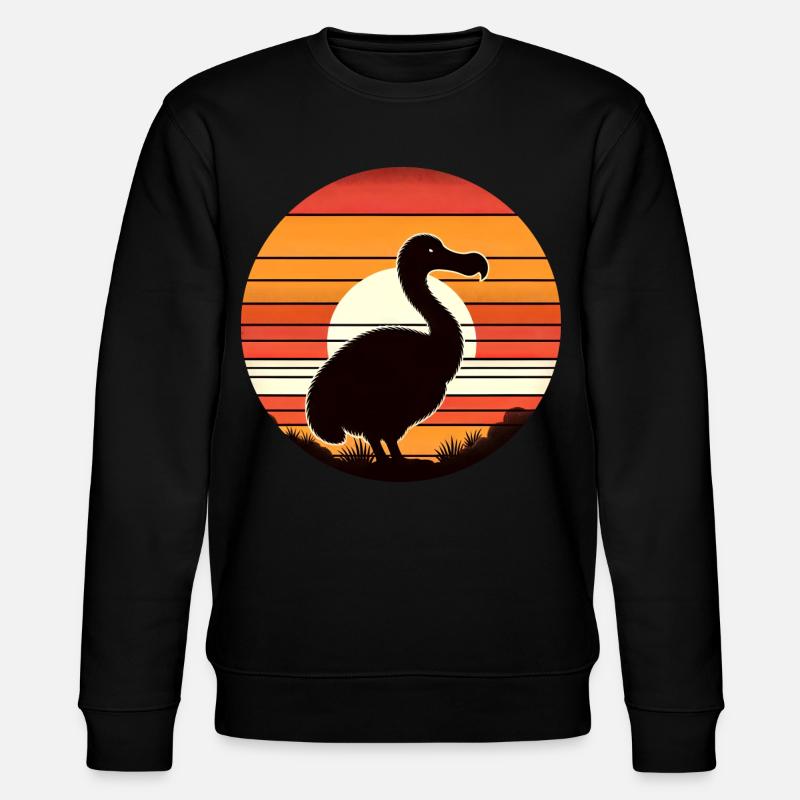 Dodo - Stanley/Stella Unisex Bio-Sweatshirt CHANGER  - Schwarz